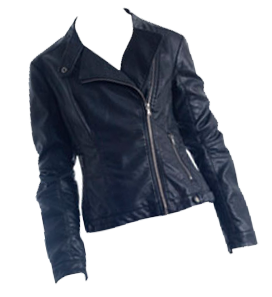 jaqueta de couro feminina c&a
